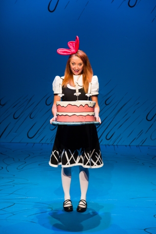 Elena Dern as Sally in Dr. Seuss's THE CAT IN THE HAT at Salt Lake Acting Company