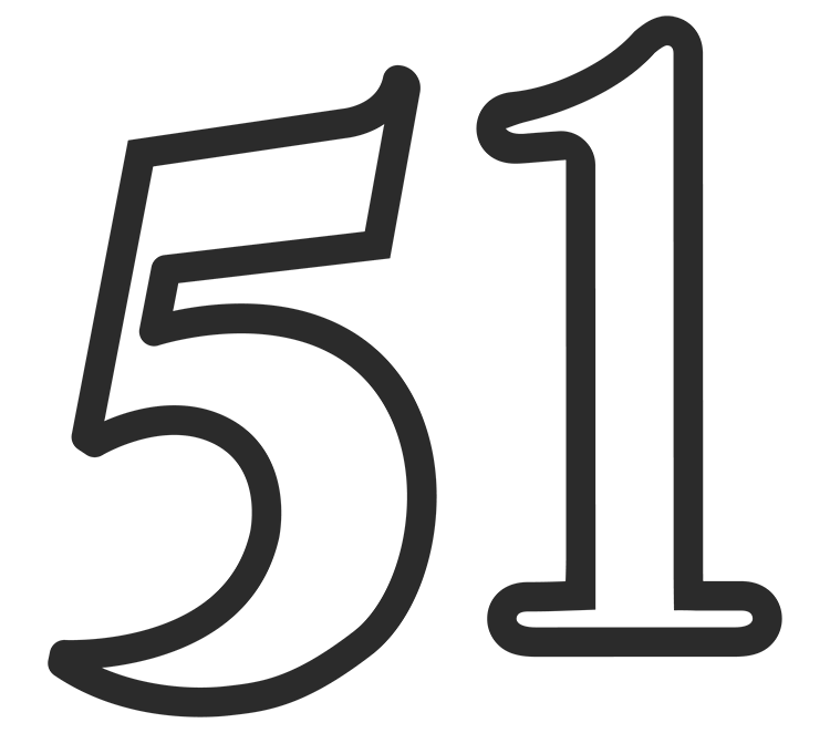 SLAC 51st Season graphic