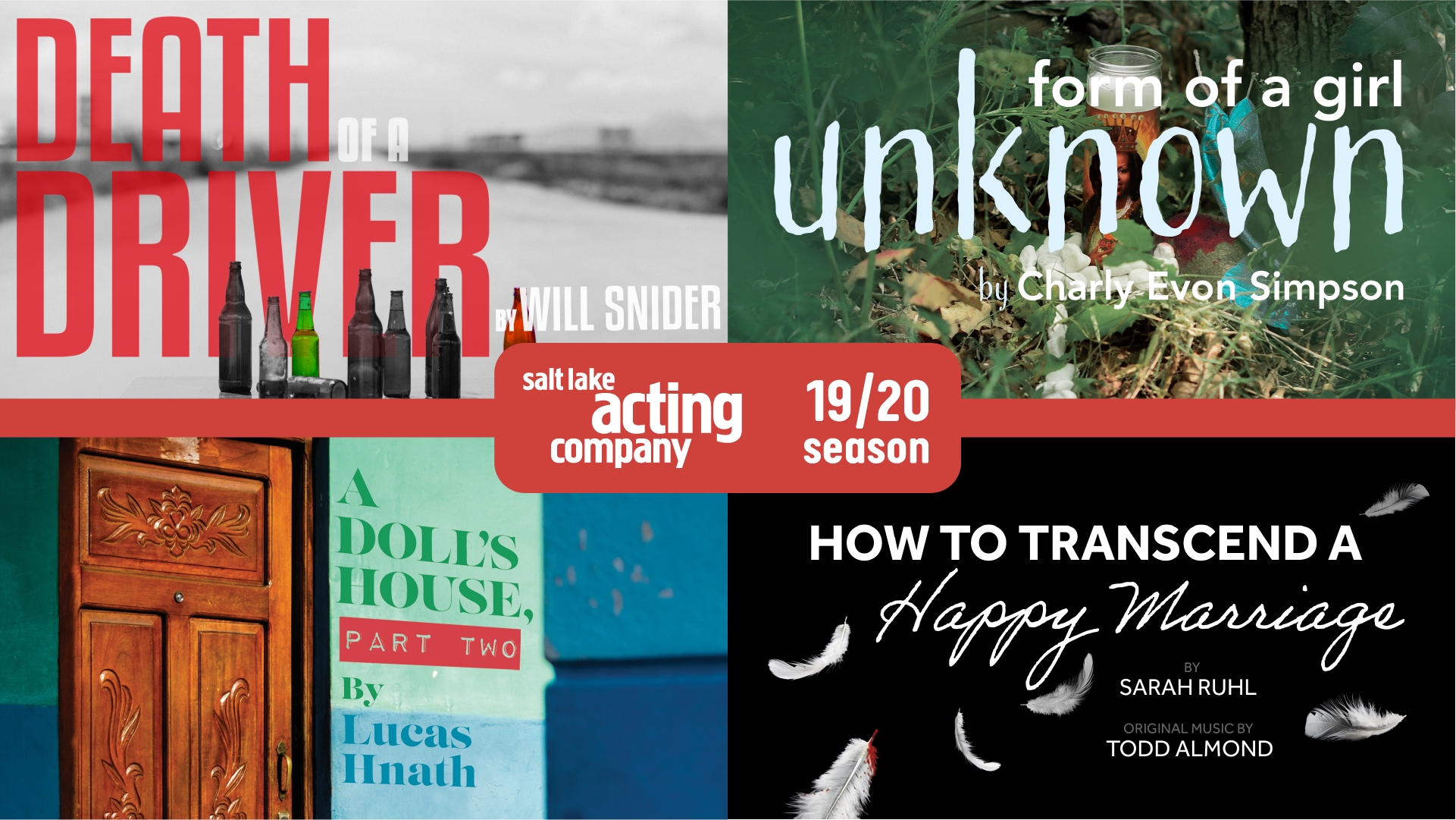 Salt Lake Acting Company - Discover the Production Artwork for Our 49th Season