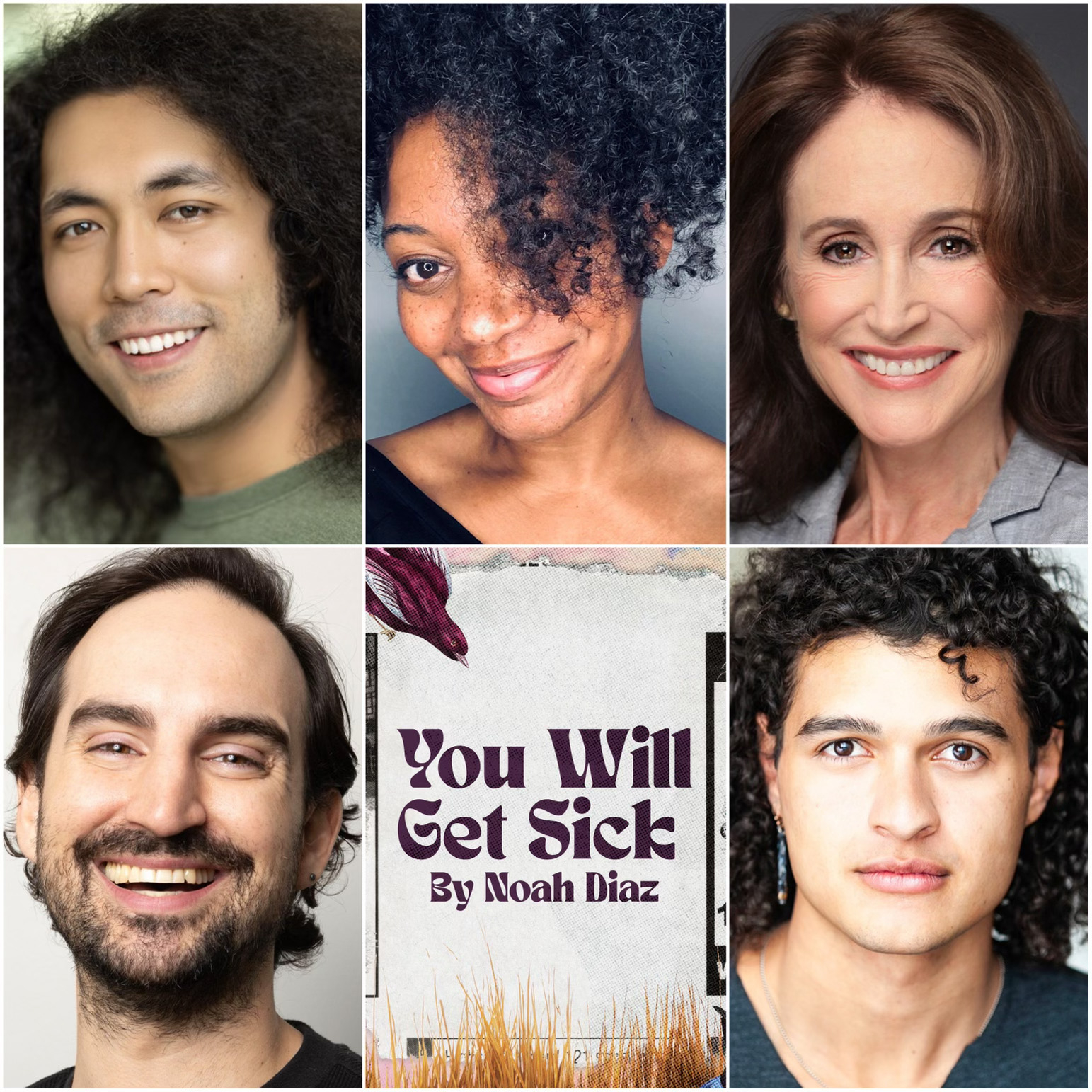 Salt Lake Acting Company - Announcing the Cast and Creative Team of You Will Get Sick by Noah Diaz
