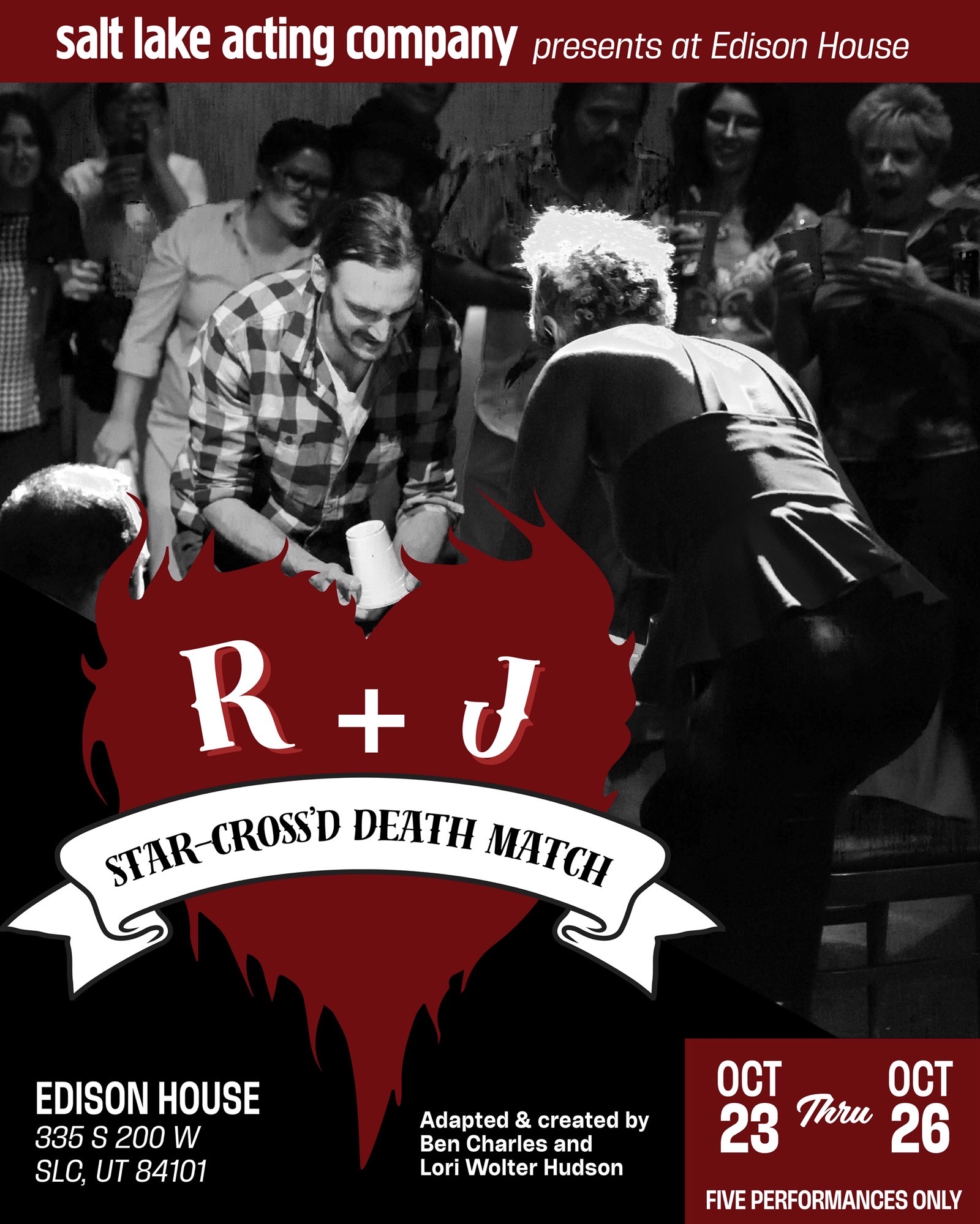 Salt Lake Acting Company - R+J: Star Cross'd Death Match | Headshots & Bios