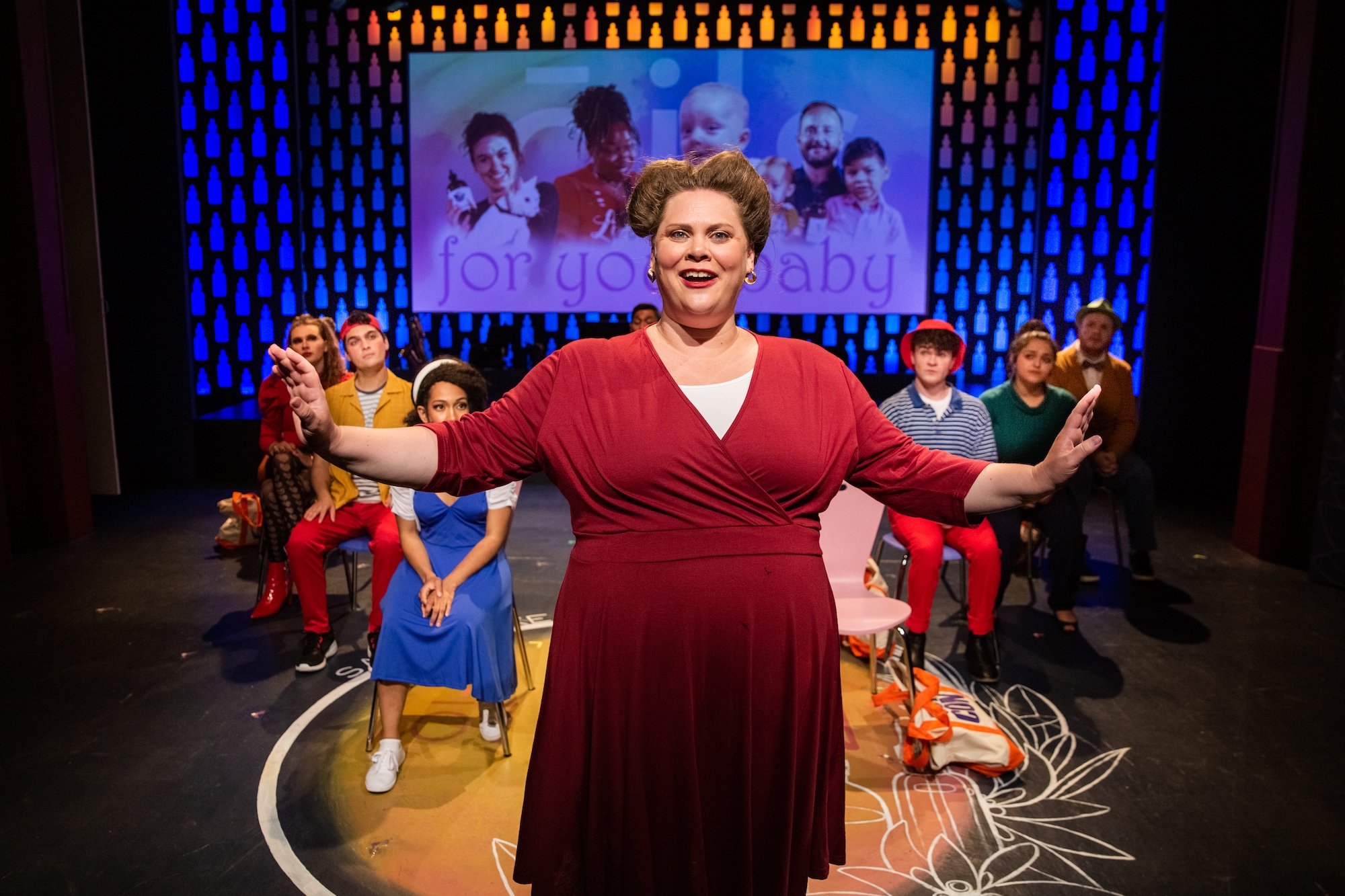 Salt Lake Acting Company - Journey 'Into the Con' with 'SLACabaret: Down the Rabbit Hole' Production Photos