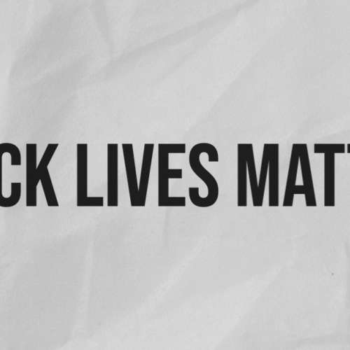 BLACK LIVES MATTER. BLACK LIVES MATTER.