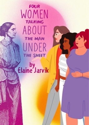Four Women Talking About the Man Under the Sheet (Artwork by Courtney Blair)