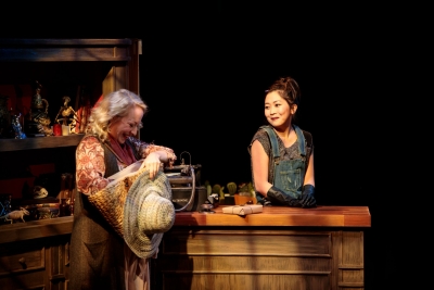 April Fossen and Lily Hye Soo Dixon in Mercury. Photo by David Daniels