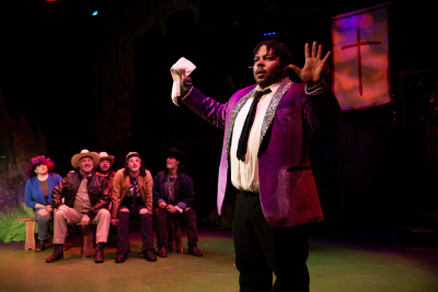 Chris Curlett and the Cast of Bat Boy_ The Musical, Photo by Todd Collins Photography