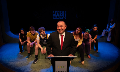 Marc Nielson* and the Cast of SLACs Summer Show The Gaslight Zone Photo by Nick Fleming 2