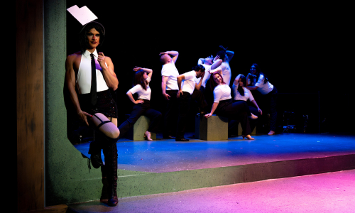 Scotty Fletcher* and the Cast of SLACs Summer Show The Gaslight Zone Photo by Nick Fleming
